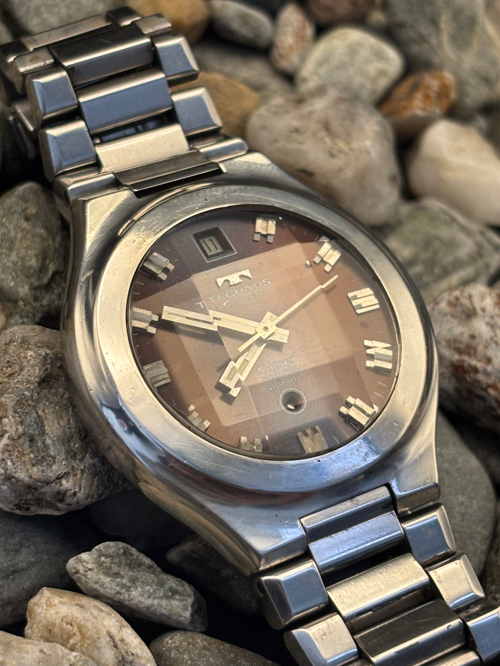 1974 Technos Kaiser Signal Automatic Vintage Watch