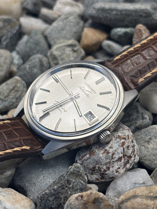 1960s Longines Admiral 5 Star Automatic Swiss Made Vintage Watch