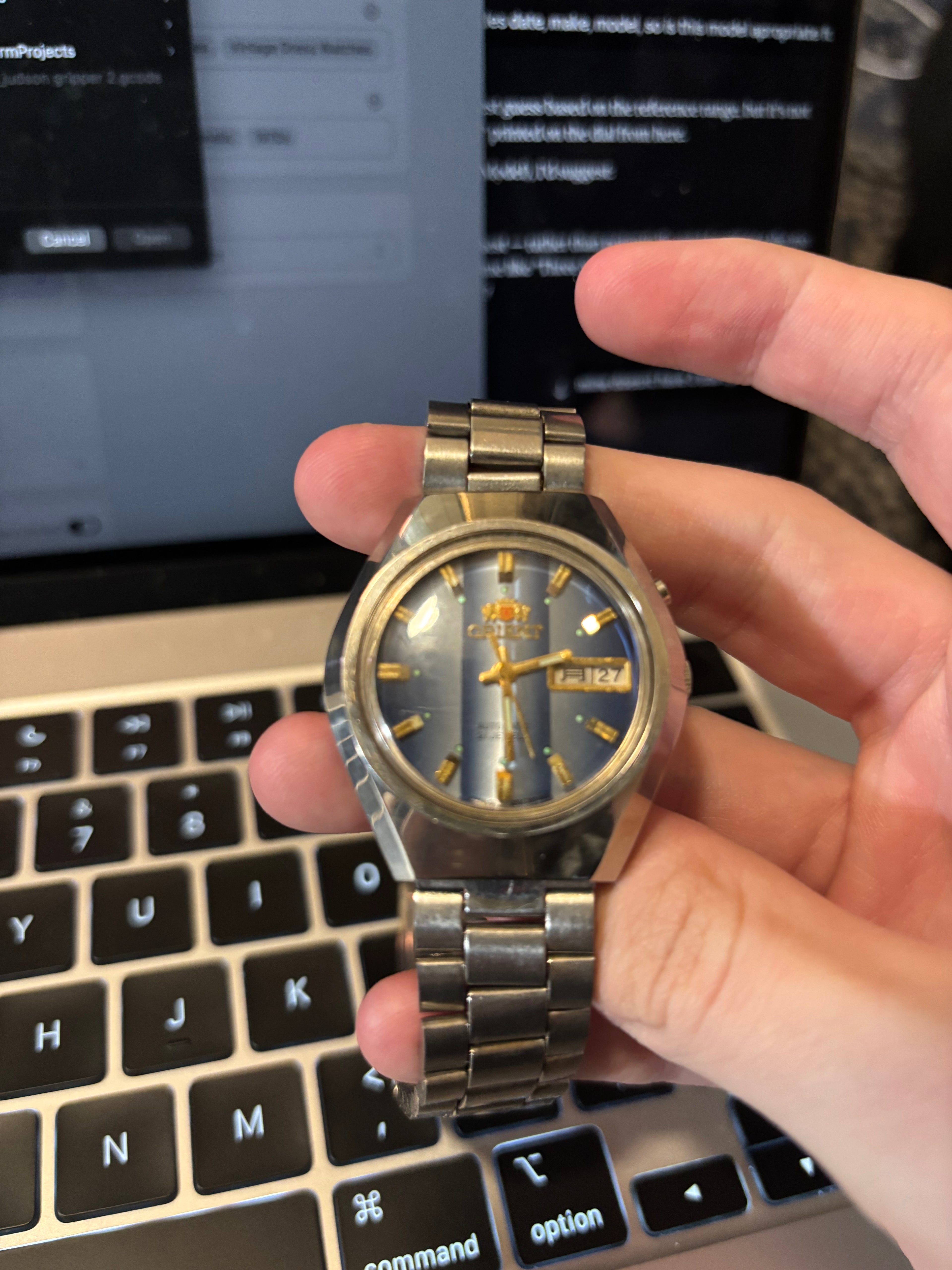 1970s Orient Automatic 21 Jewels