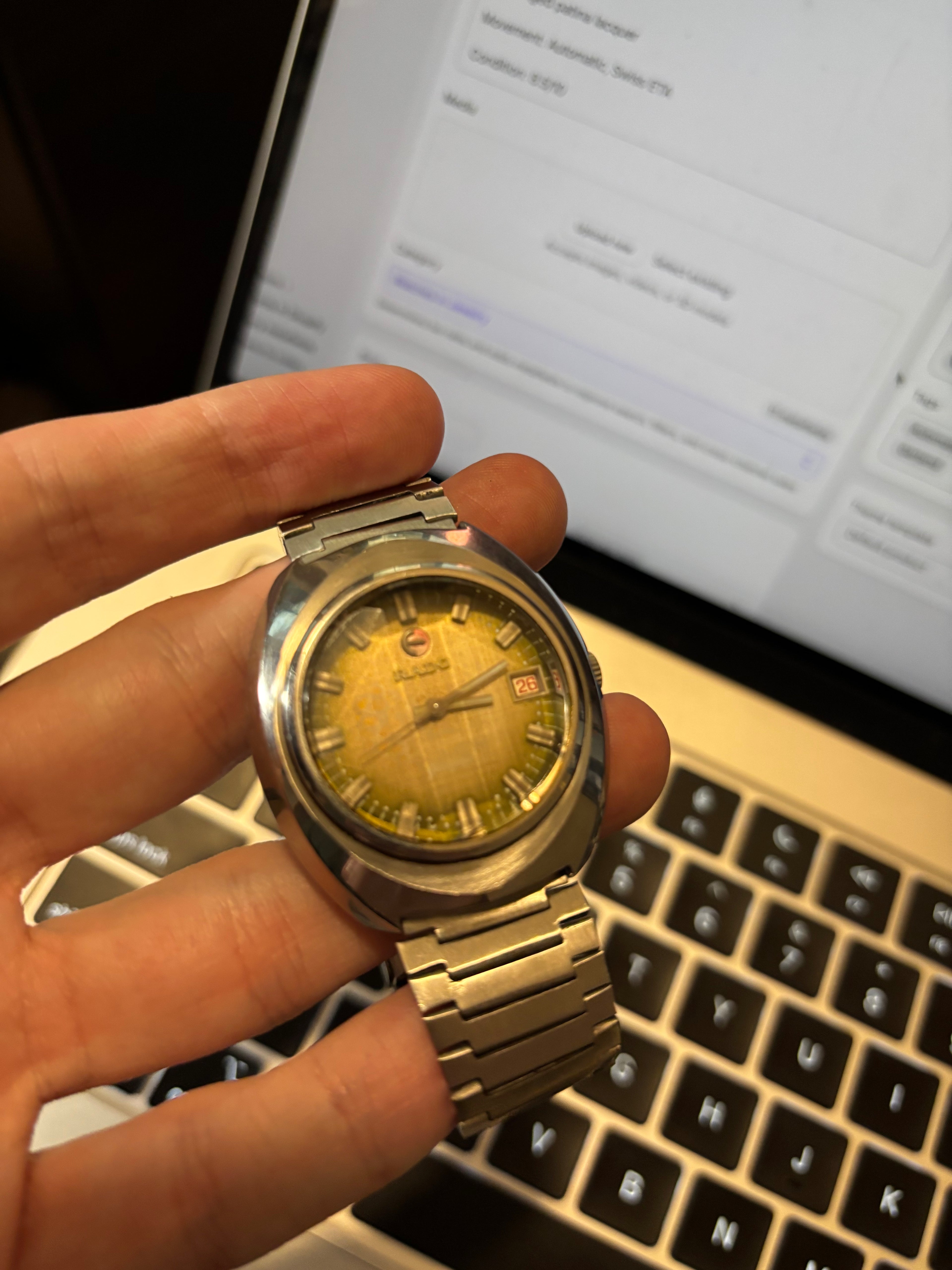 1970s Rado Garland Swiss-made Automatic