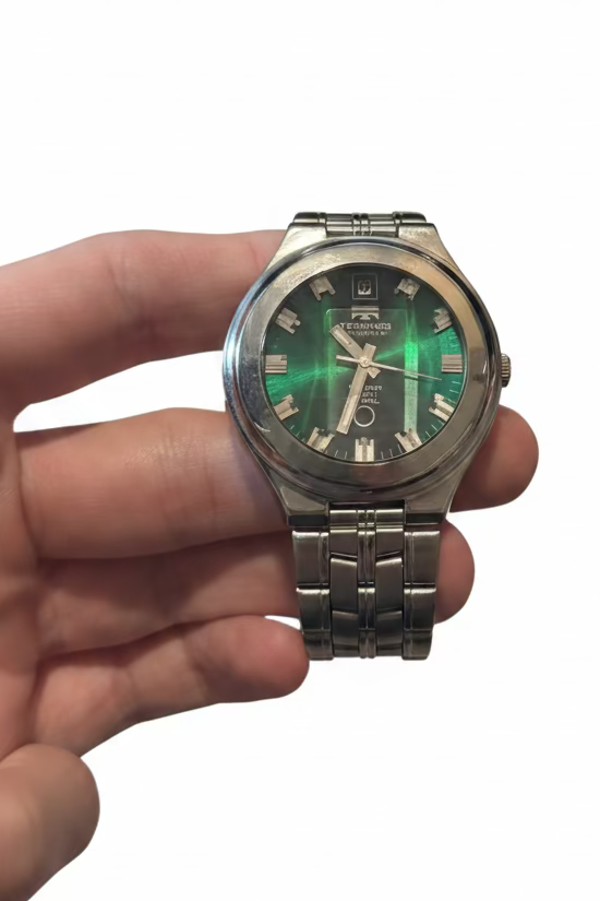 1970s Technos Kaiser Signal Swiss ETA