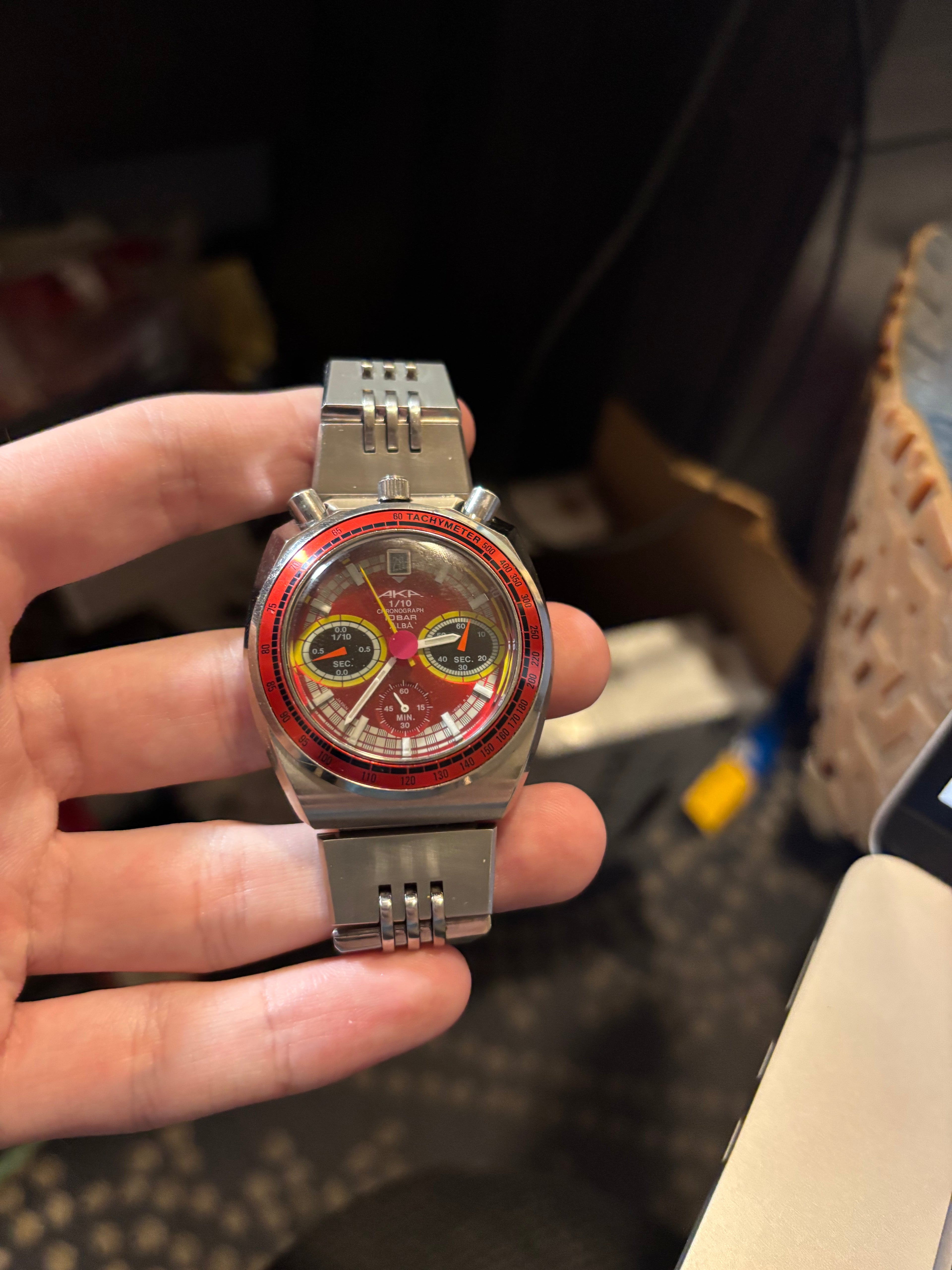 1997 Seiko "Bullhead" Alba AKA Chronograph