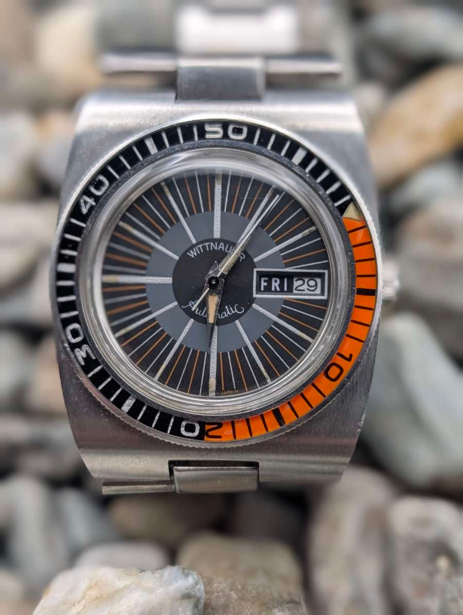 1970s Wittnauer Diver Automatic