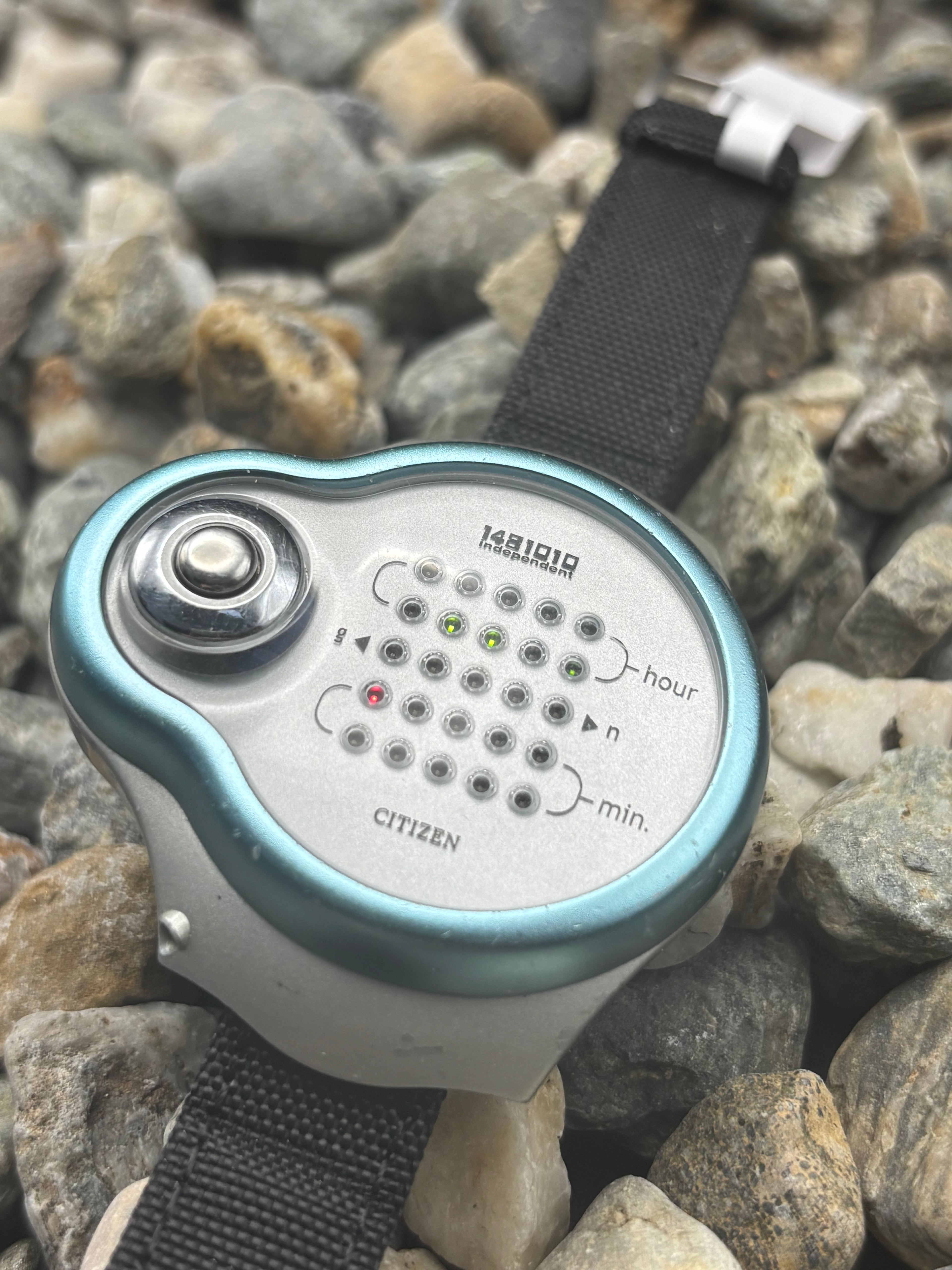 1990s Citizen Independent LED Dot Matrix