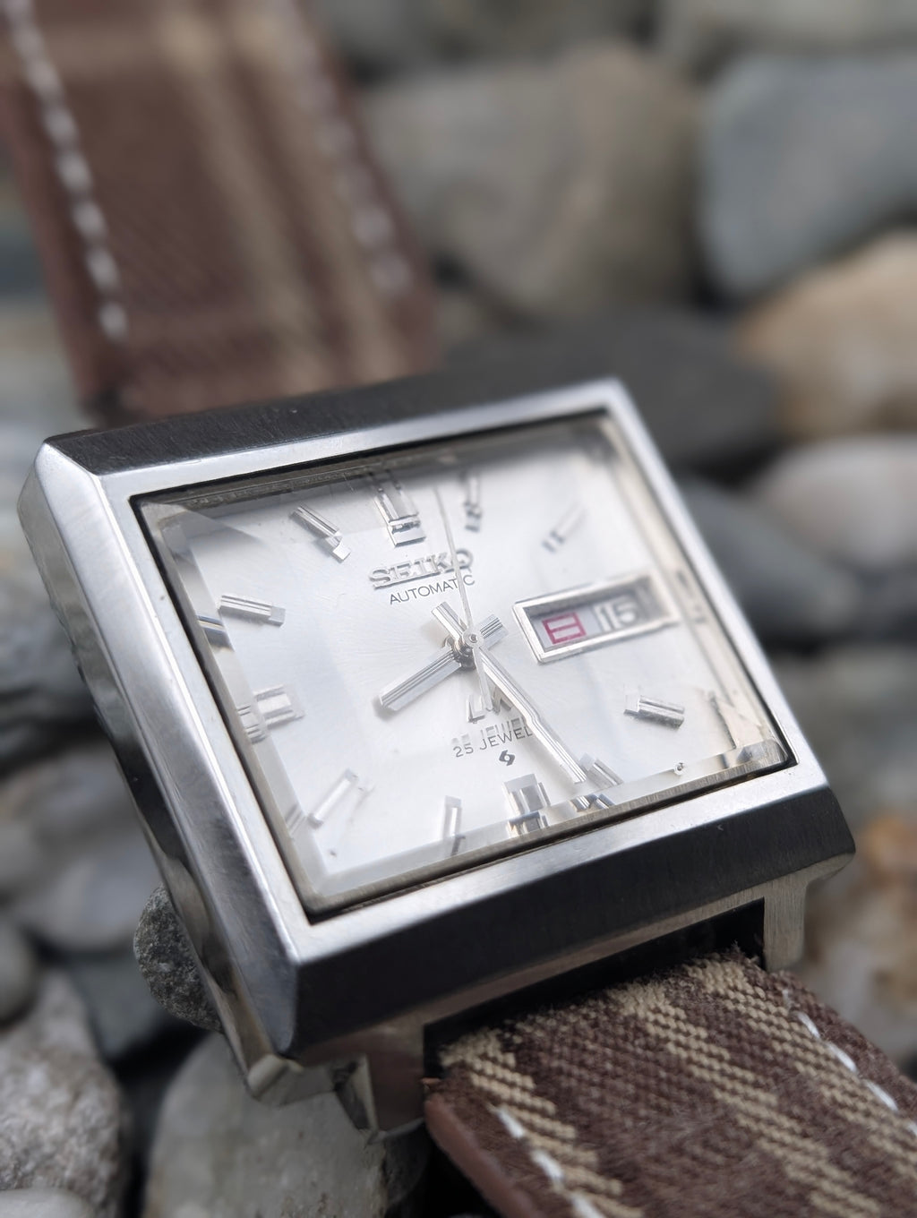 1972 Seiko LM Automatic TV Tank