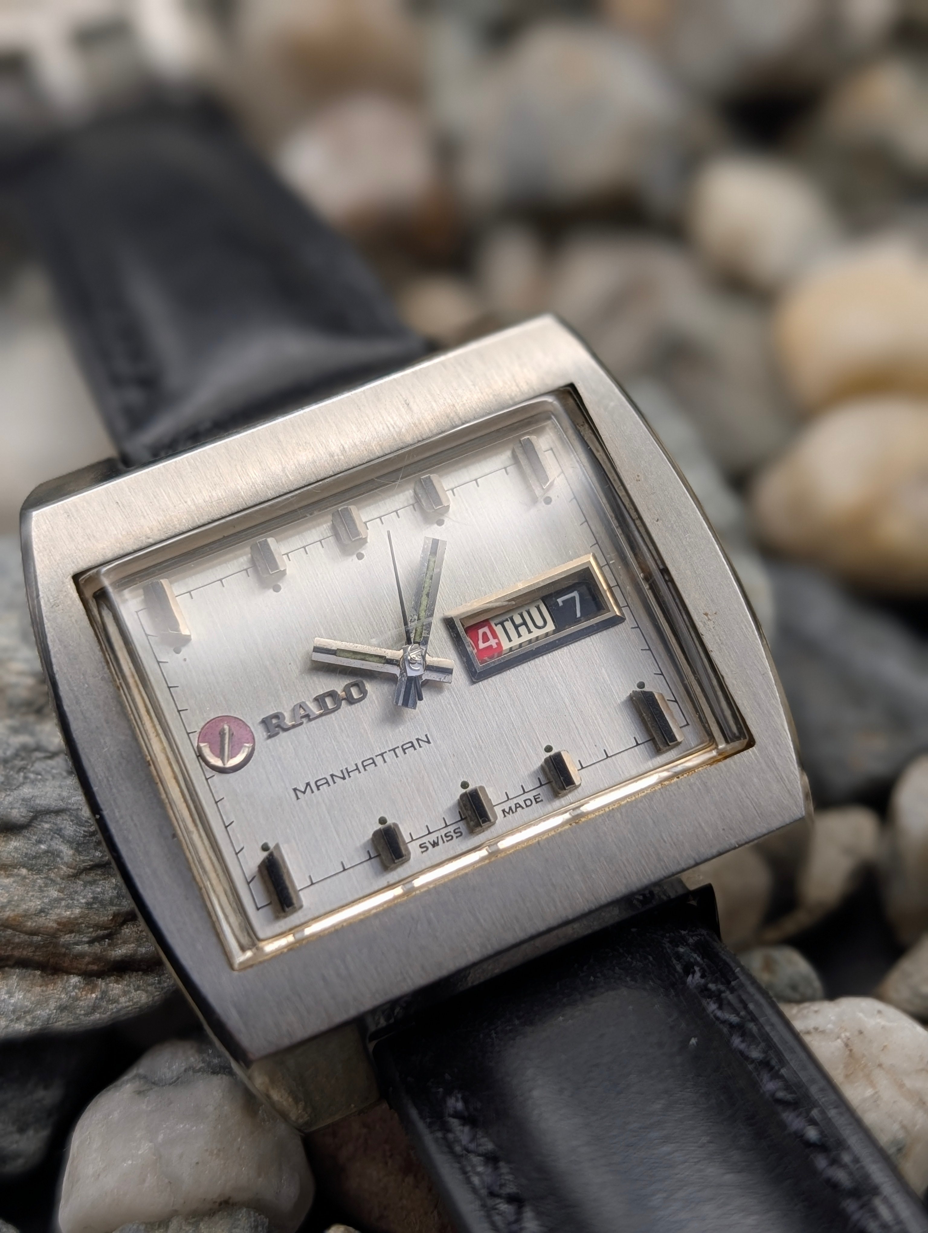 1970s Rado Manhattan Automatic