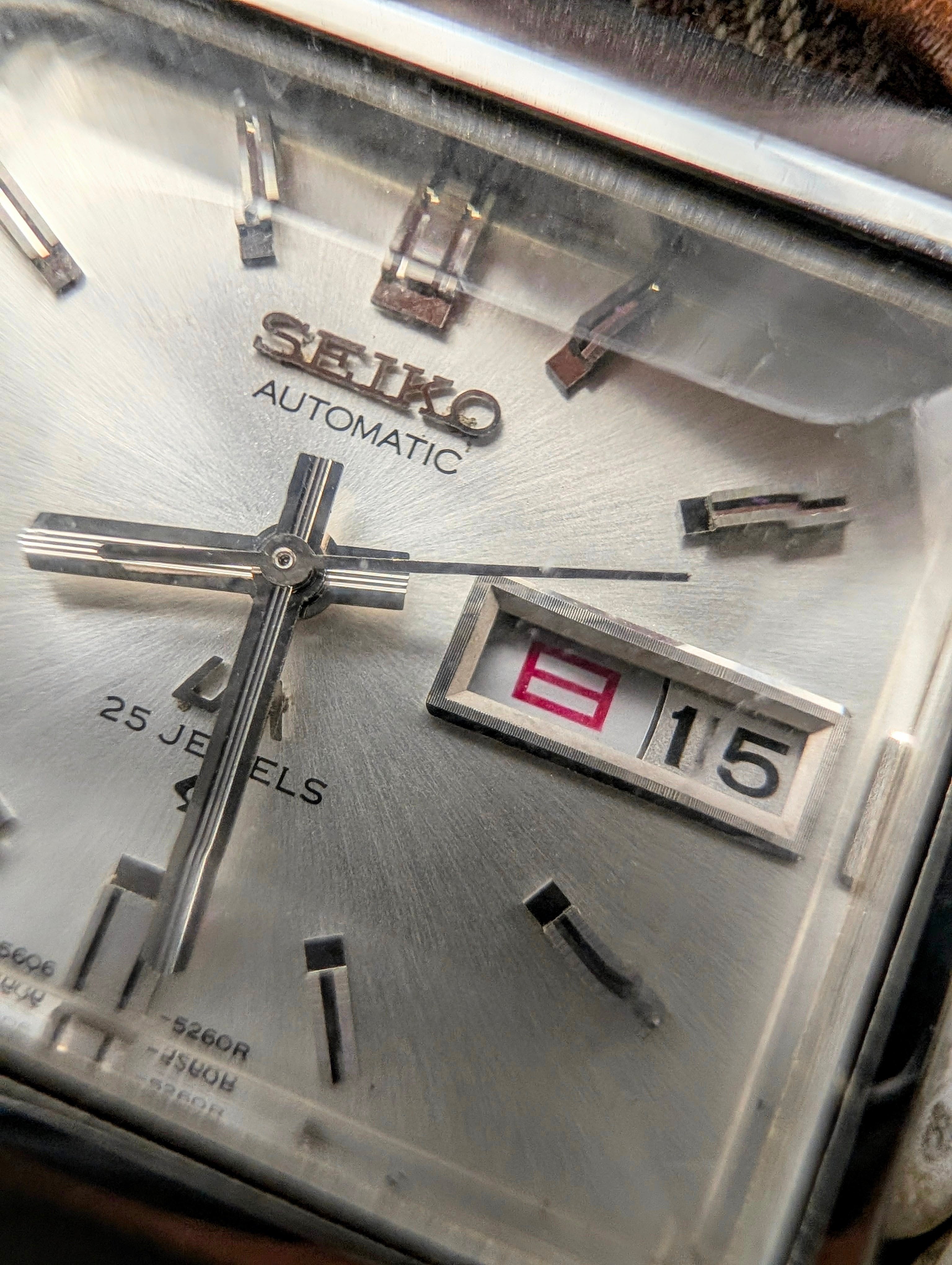 1972 Seiko LM Automatic TV Tank