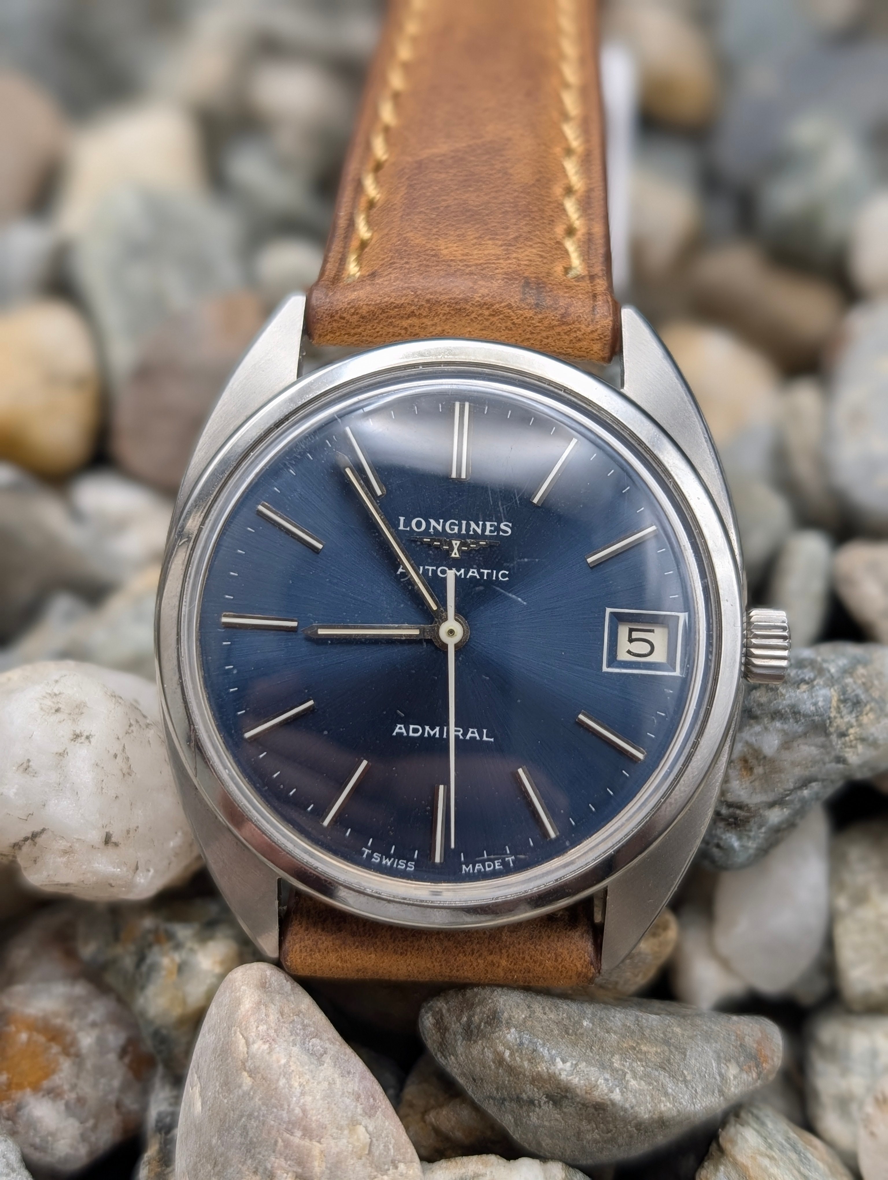 1970s Longines Admiral Swiss-Made Automatic