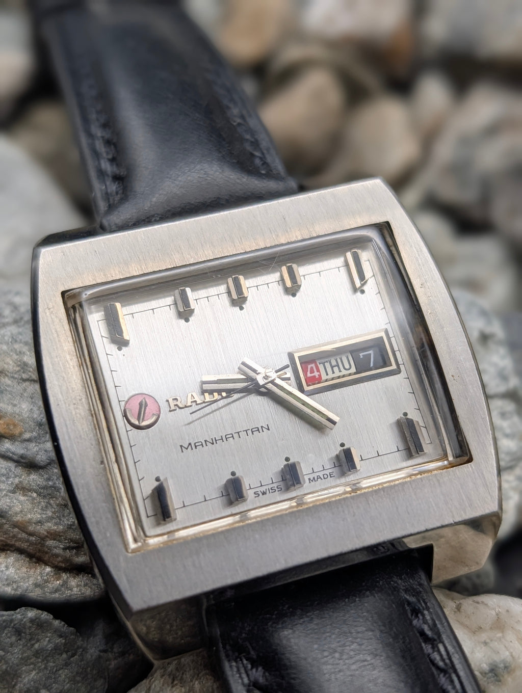 1970s Rado Manhattan Automatic