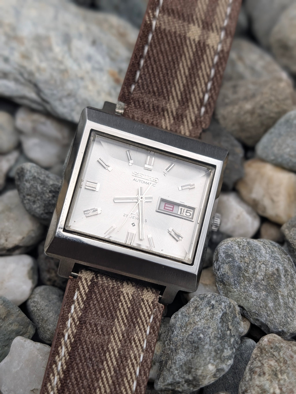 1972 Seiko LM Automatic TV Tank