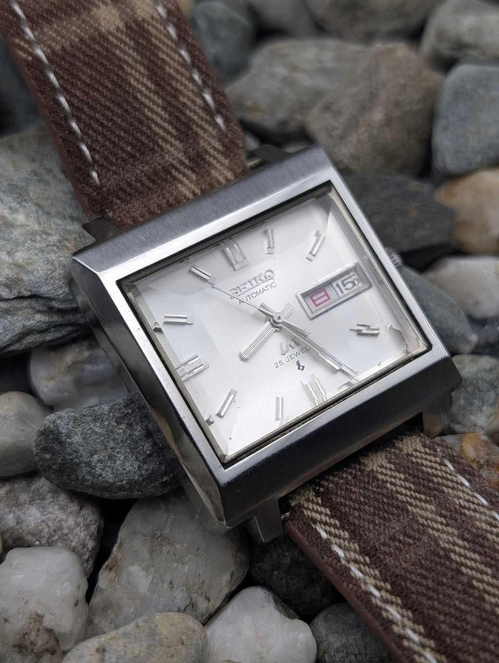 1972 Seiko LM Automatic TV Tank