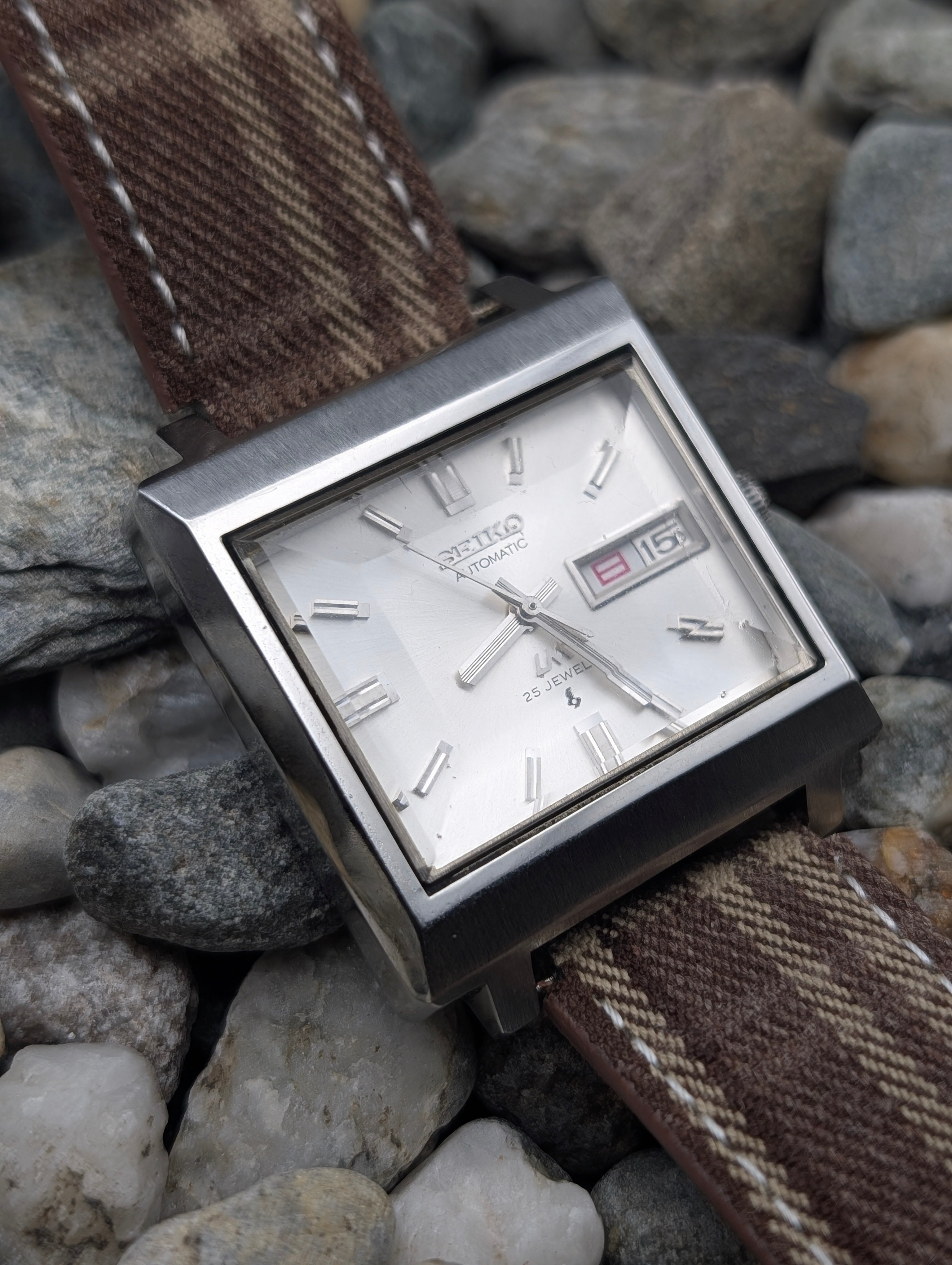 1972 Seiko LM Automatic TV Tank