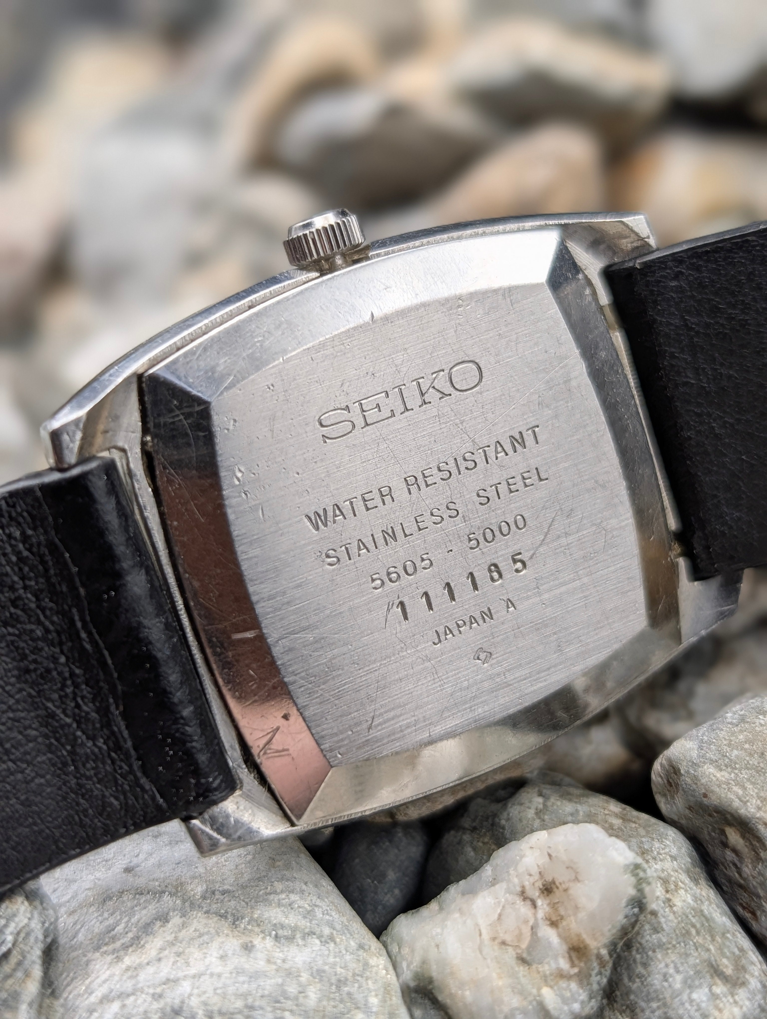 1971 Seiko LM Automatic TV Dial Tank