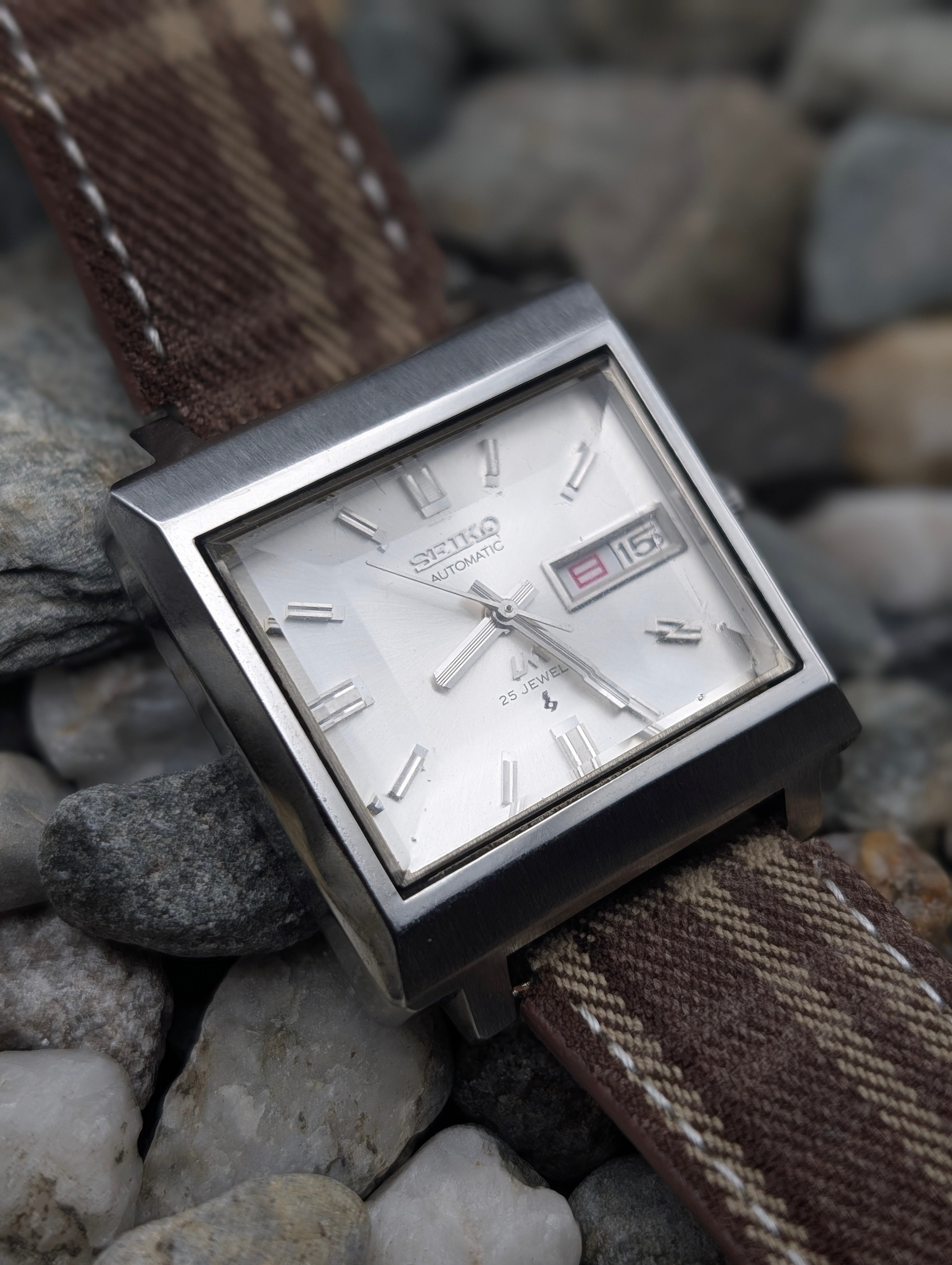 1972 Seiko LM Automatic TV Tank