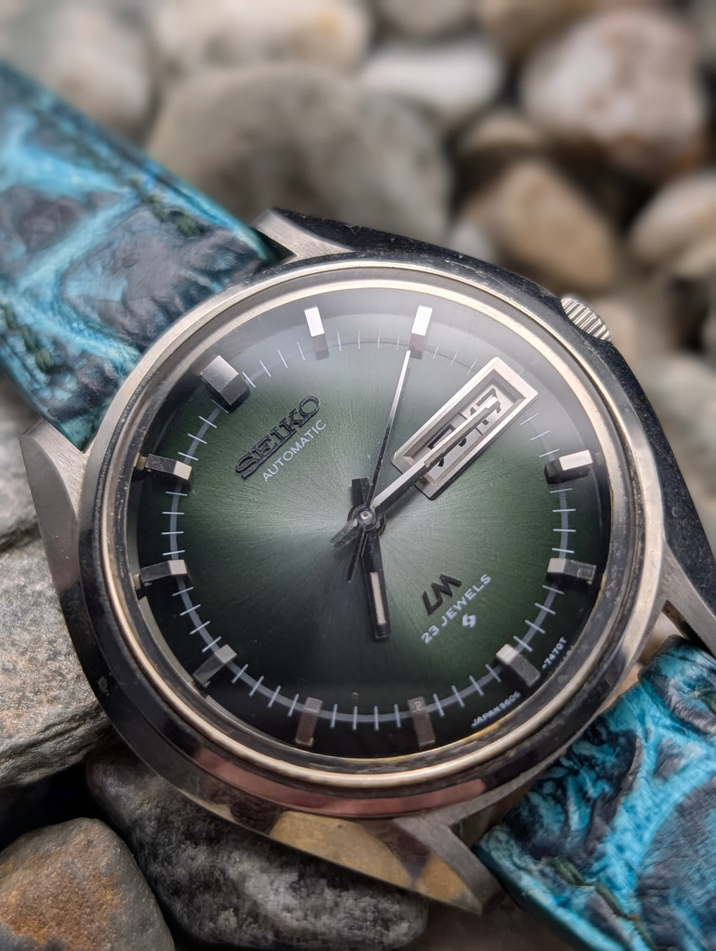 1973 Seiko LM Automatic Green
