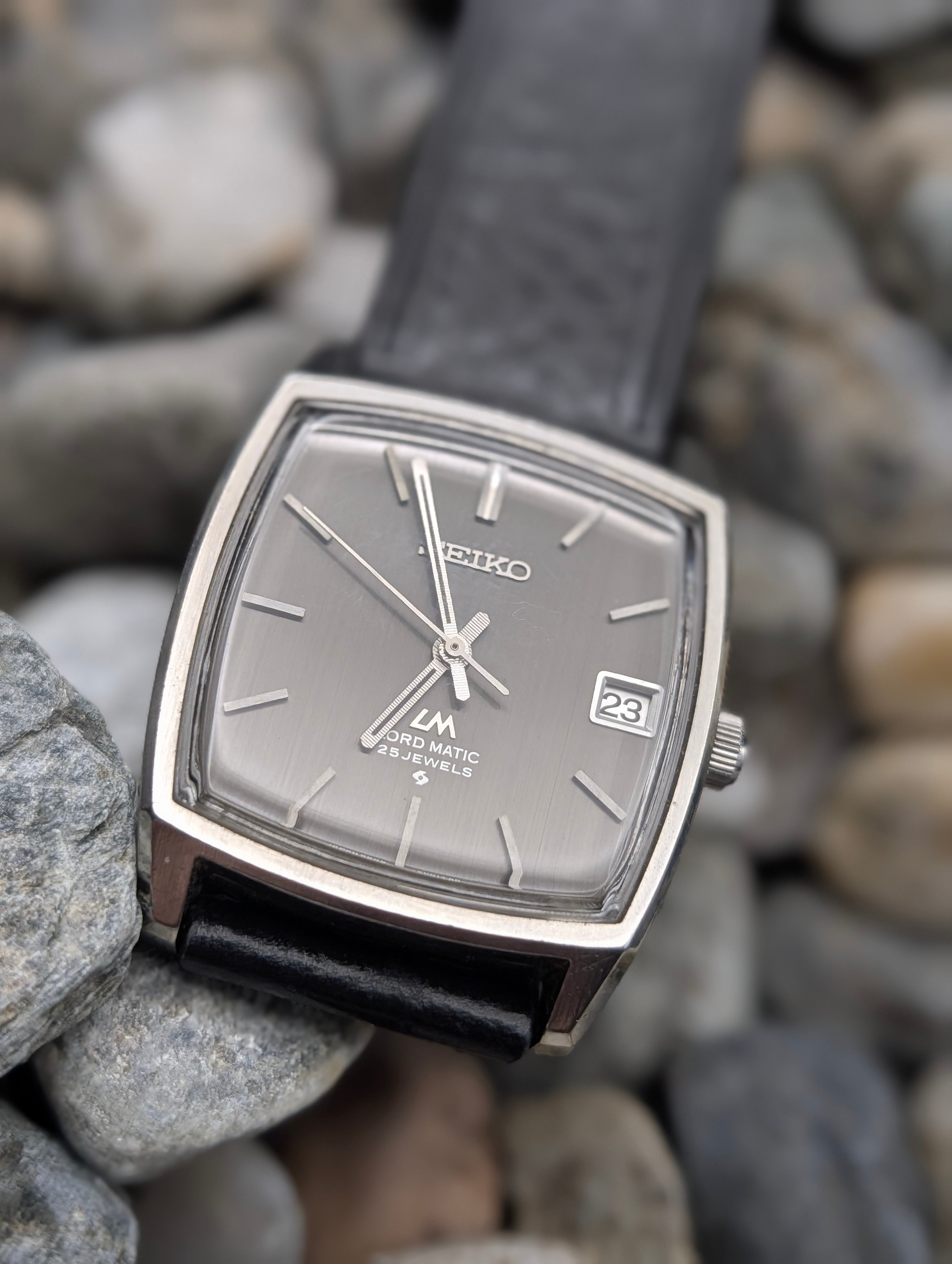 1971 Seiko LM Automatic TV Dial Tank